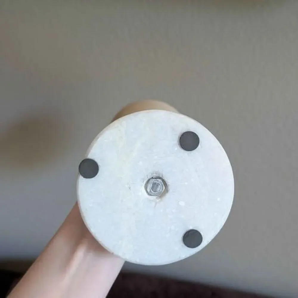 Candle holder and battery powered candle